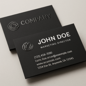 Spot UV (Raised) Business Cards